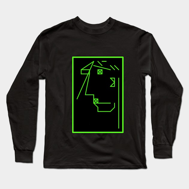 glow in the dark Long Sleeve T-Shirt by yam2017